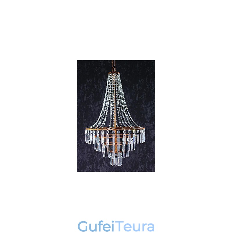 מודרני עכשווי מסורתי קלאסי כפרי לודג' רטרו פנס כפרי קריסטל נברשת מתכת פליז עתיק