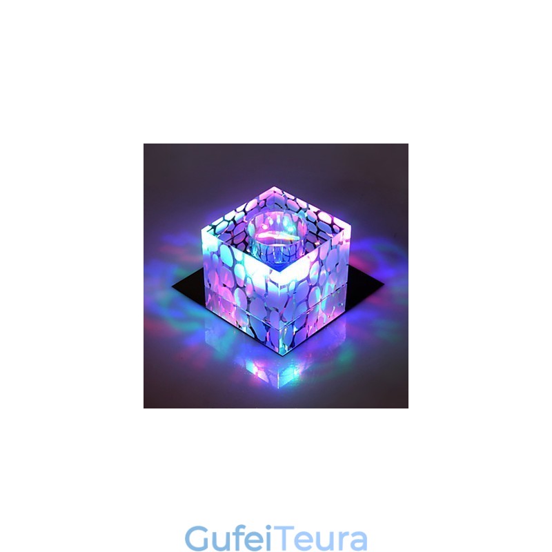 מנורת קריסטל Smd CreativeTube Spotlight לספוג אור כיפה