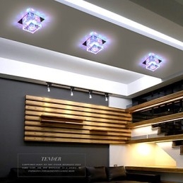 מנורת קריסטל Smd CreativeTube Spotlight לספוג אור כיפה