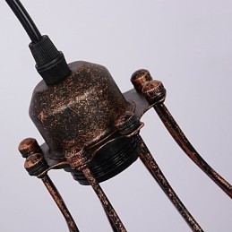 תעשייתי רטרו ברזל מנורת קיר Creative Personality Lift Pulley מנורת קיר