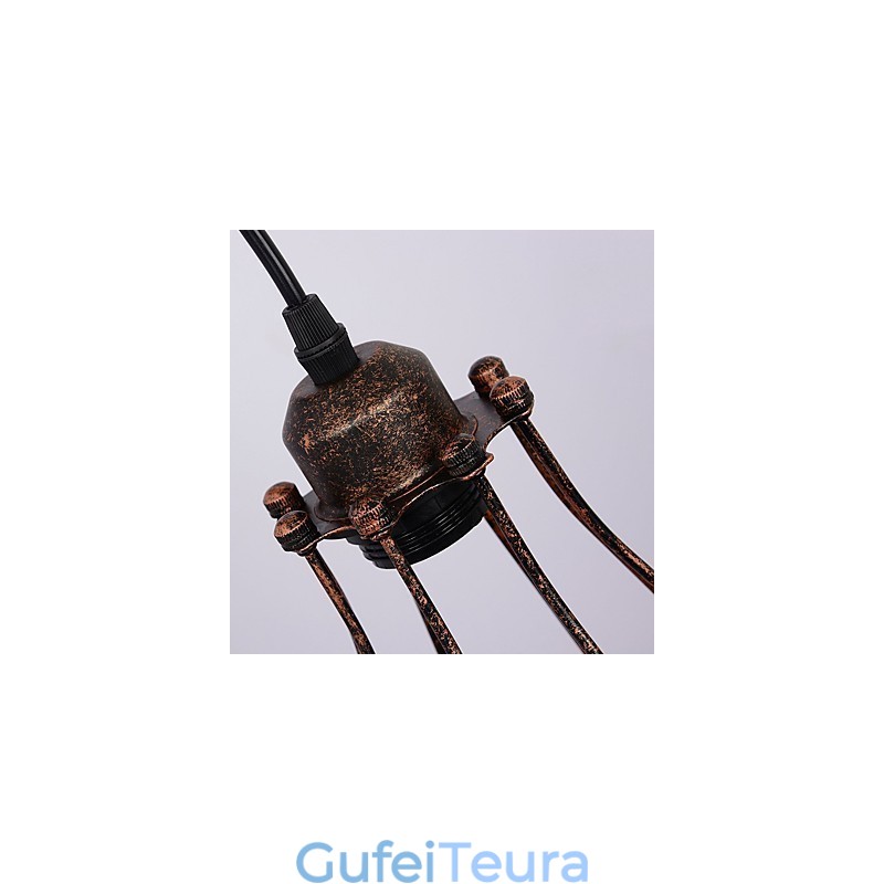 תעשייתי רטרו ברזל מנורת קיר Creative Personality Lift Pulley מנורת קיר