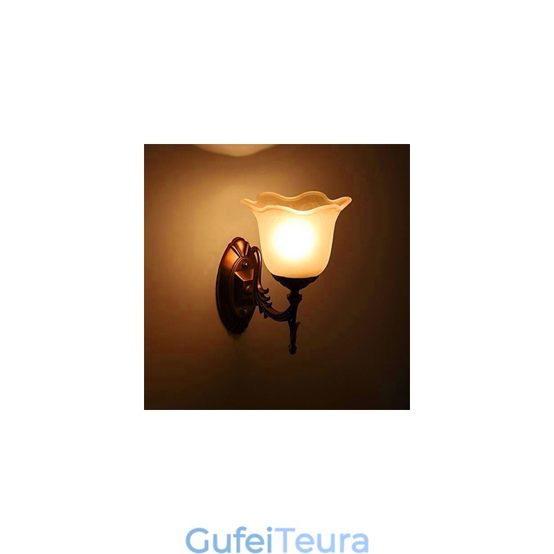 תכונה מודרנית עכשווית מצופה אלקטרו להגנה על עיניים מנורות קיר בסגנון אירופאי או אמריקאי