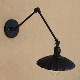 תכונת ציור כפרי וינטג' עבור זרוע נדנדה בסגנון מיני Downlight אורות זרוע נדנדה אורות קיר