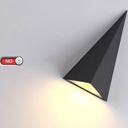 חידוש משולב מודרני עכשווי תכונה עבור מיני סגנון אור סביבתי קיר פמוטים קיר אור מנורת קיר חיצוני עמיד למים