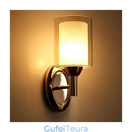 מודרני עכשווי מצופה אלקטרו מאפיין Uplight קיר פמוטי קיר מודרני עכשווי מצופה אלקטרו מאפיין Uplight קיר פמוטי קיר