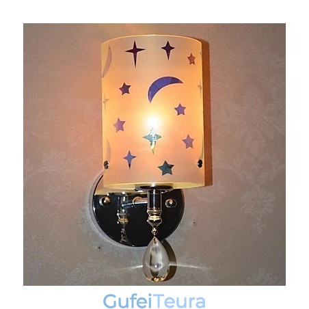 תכונה נוספת פשוטה עבור אור סביבה מיני בסגנון פמוטי קיר אור קיר