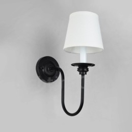 פמוטי קיר מקורה קלאסיים מסורתיים עם אור יחיד