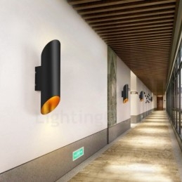 פנסי קיר מסגסוגת אלומיניום מודרניים עכשוויים