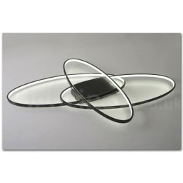 ניתן לעמעום אליפסה מודרנית עכשווית אלומיניום מנורת תקרת מנורת תקרת מנורת חדר מיטה בסלון יכולה לשמש גם כאור קיר