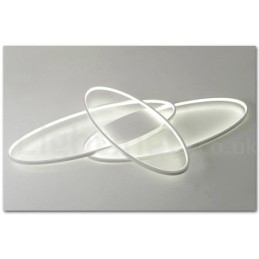 ניתן לעמעום אליפסה מודרנית עכשווית אלומיניום מנורת תקרת מנורת תקרת מנורת חדר מיטה בסלון יכולה לשמש גם כאור קיר