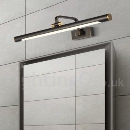 מנורת IPMirror מנורה לאמבטיה מנורות קיר פליז טהור עם גוון אקרילי תאורת איפור