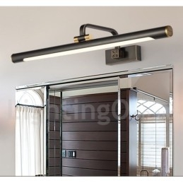 מנורת IPMirror מנורה לאמבטיה מנורות קיר פליז טהור עם גוון אקרילי תאורת איפור