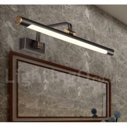 מנורת IPMirror מנורה לאמבטיה מנורות קיר פליז טהור עם גוון אקרילי תאורת איפור