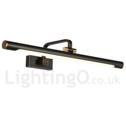 מנורת IPMirror מנורה לאמבטיה מנורות קיר פליז טהור עם גוון אקרילי תאורת איפור