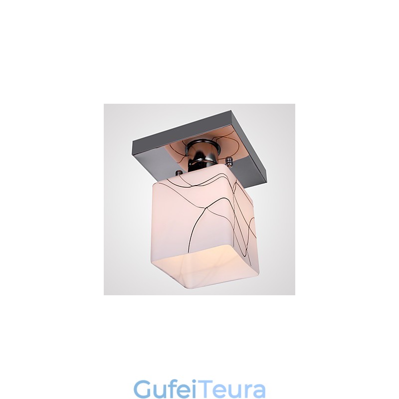 מתכת שטוחה עכשווית מודרנית בסגנון מיני מצופה אלקטרו