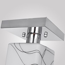 מתכת שטוחה עכשווית מודרנית בסגנון מיני מצופה אלקטרו