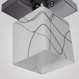 מתכת שטוחה עכשווית מודרנית בסגנון מיני מצופה אלקטרו