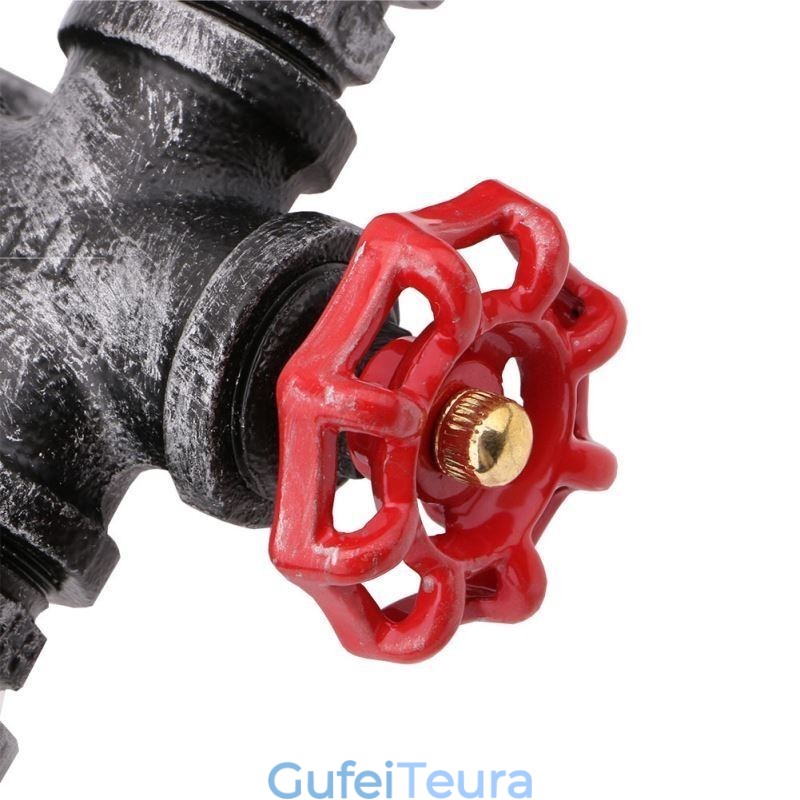 מנורת קיר תעשייתית צינור מים רטרו רטרו