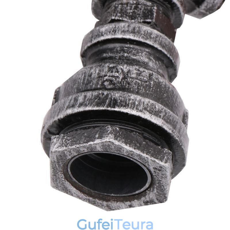 מנורת קיר תעשייתית צינור מים רטרו רטרו