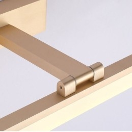 מנורת פמוט מודרני מראה קדמי אור מנורת קיר חדר רחצה