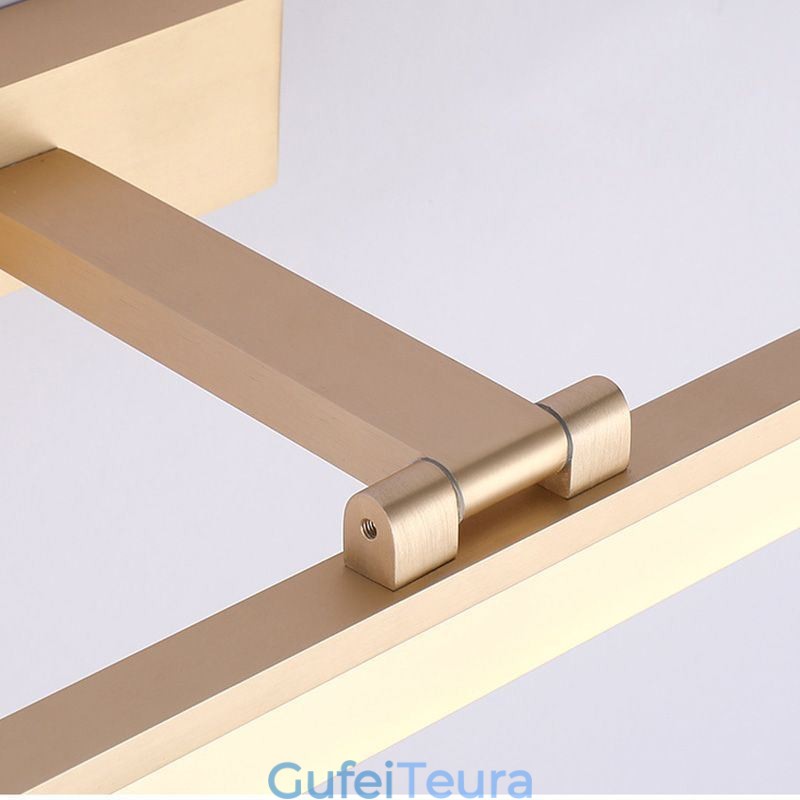 מנורת פמוט מודרני מראה קדמי אור מנורת קיר חדר רחצה