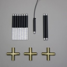 פנס קיר מודרני מינימליסטי חם לבן פמוט קיר יצירתי