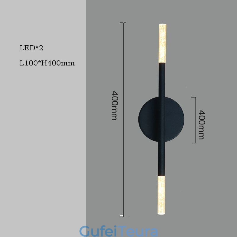 פנס קיר מודרני מינימליסטי חם לבן פמוט קיר יצירתי