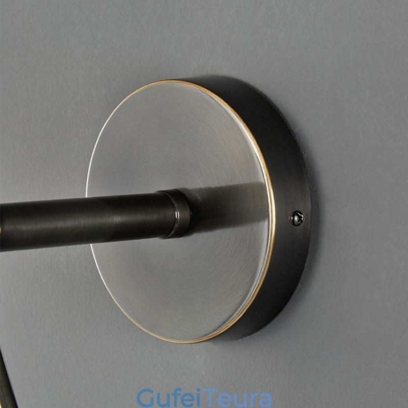 מודרני גלובוס קיר פמוט זכוכית אור קיר שחור טיפת מים אור קיר