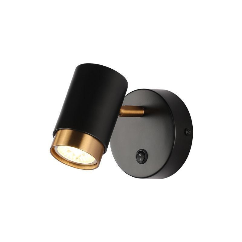 מנורת קיר מסתובבת מודרנית מינימליסטית מנורת מעבר אור פמוט