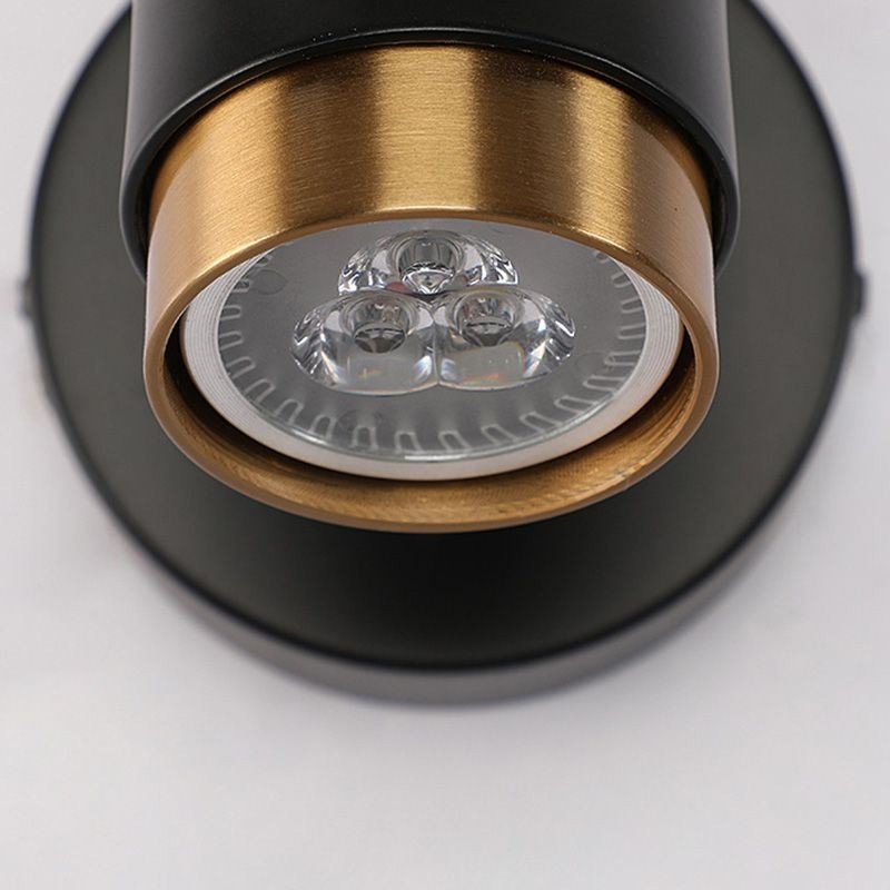 מנורת קיר מסתובבת מודרנית מינימליסטית מנורת מעבר אור פמוט