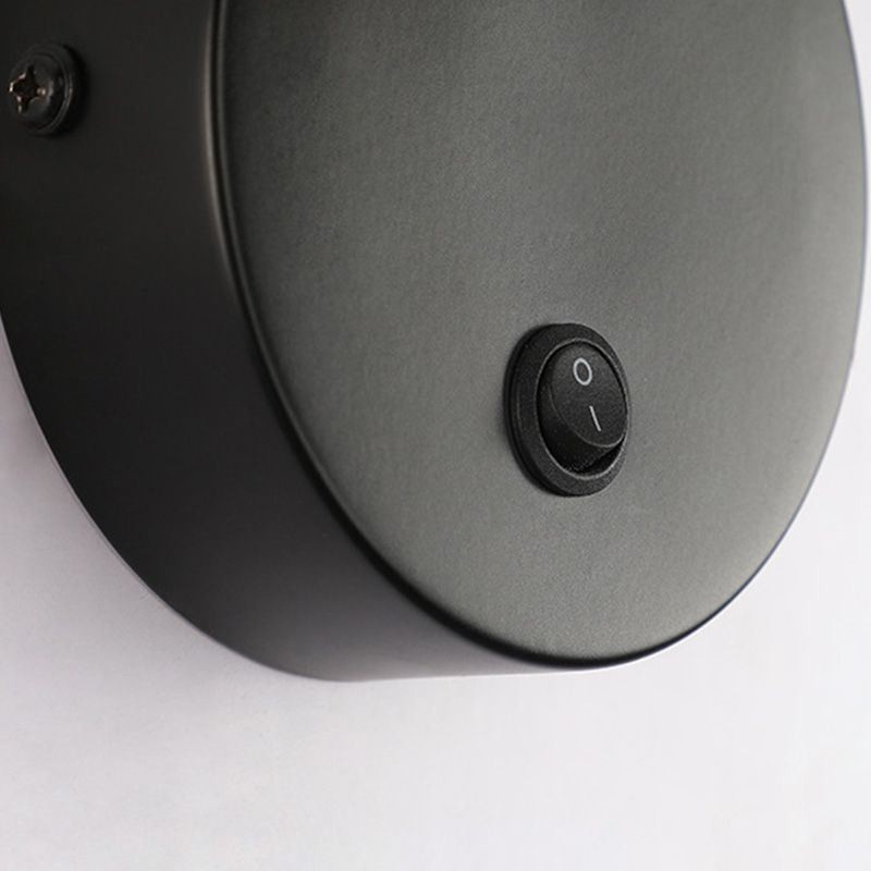 מנורת קיר מסתובבת מודרנית מינימליסטית מנורת מעבר אור פמוט