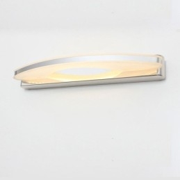 תאורת מראה מודרנית קיר פמוט תאורת אמבטיה נירוסטה