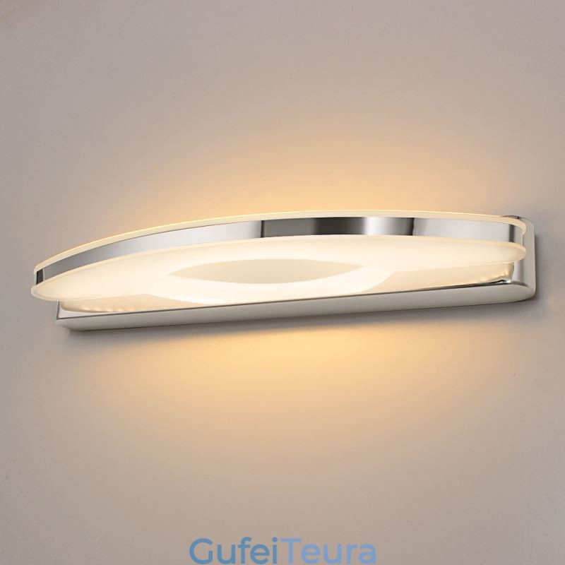 תאורת מראה מודרנית קיר פמוט תאורת אמבטיה נירוסטה