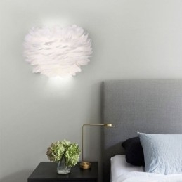Creative Feather Wall מנורת פמוט דקורטיבית אור
