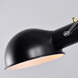 זרוע נדנדה יחיד מנורת פמוט קריאה ליד המיטה