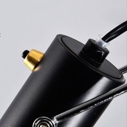 זרוע נדנדה יחיד מנורת פמוט קריאה ליד המיטה