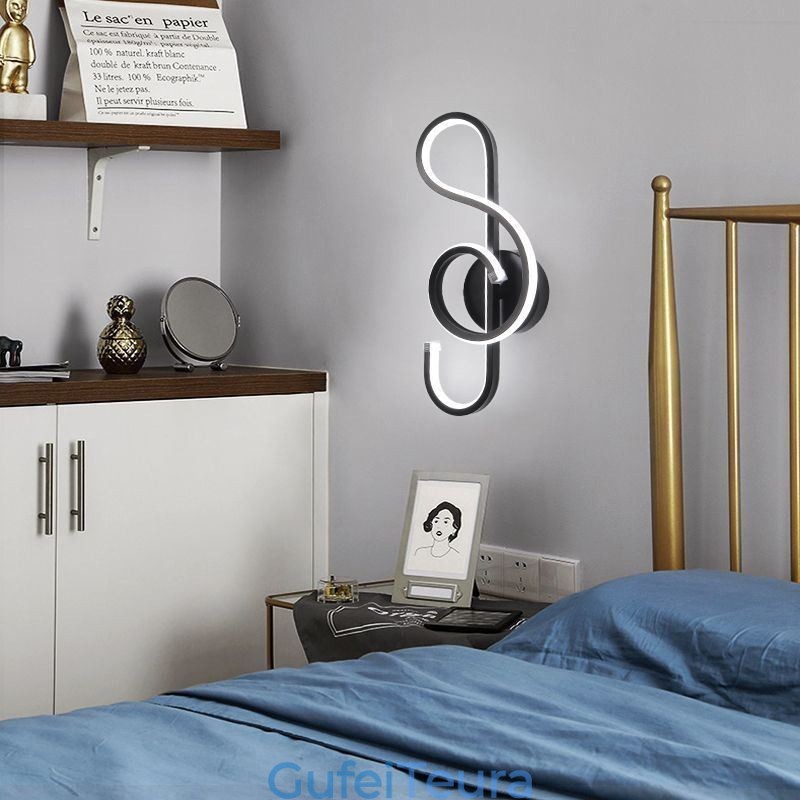 פמוט קיר מינימליסטי אקריליק תאורת קיר