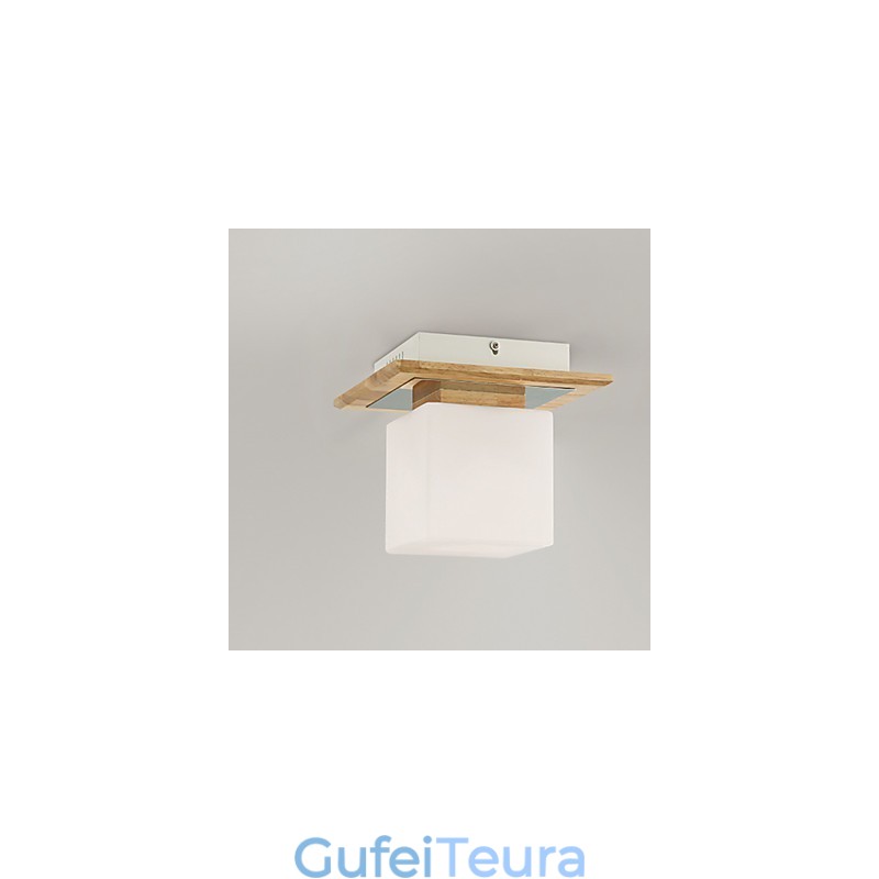Flush Mount Mini Style Modern Contemporary Wood