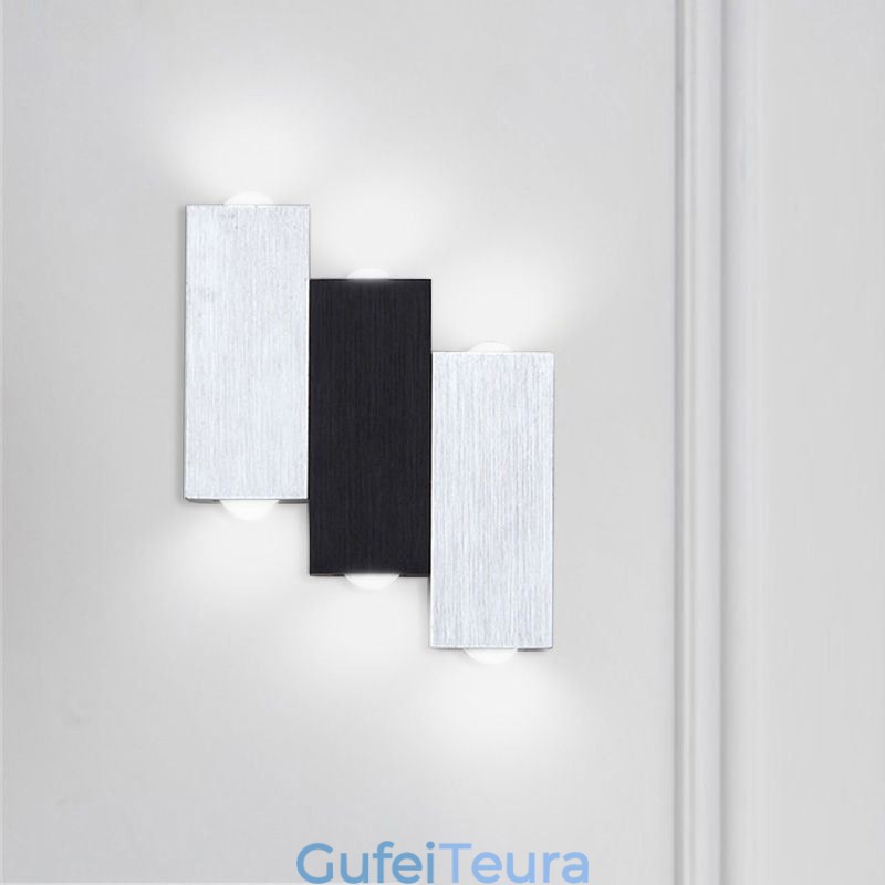 מנורות קיר מודרניות למעלה ולמטה מנורות קיר אלומיניום