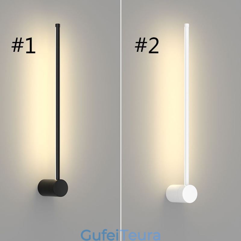 מנורת קיר מודרנית ארוכה מנורת עיצוב ליד המיטה