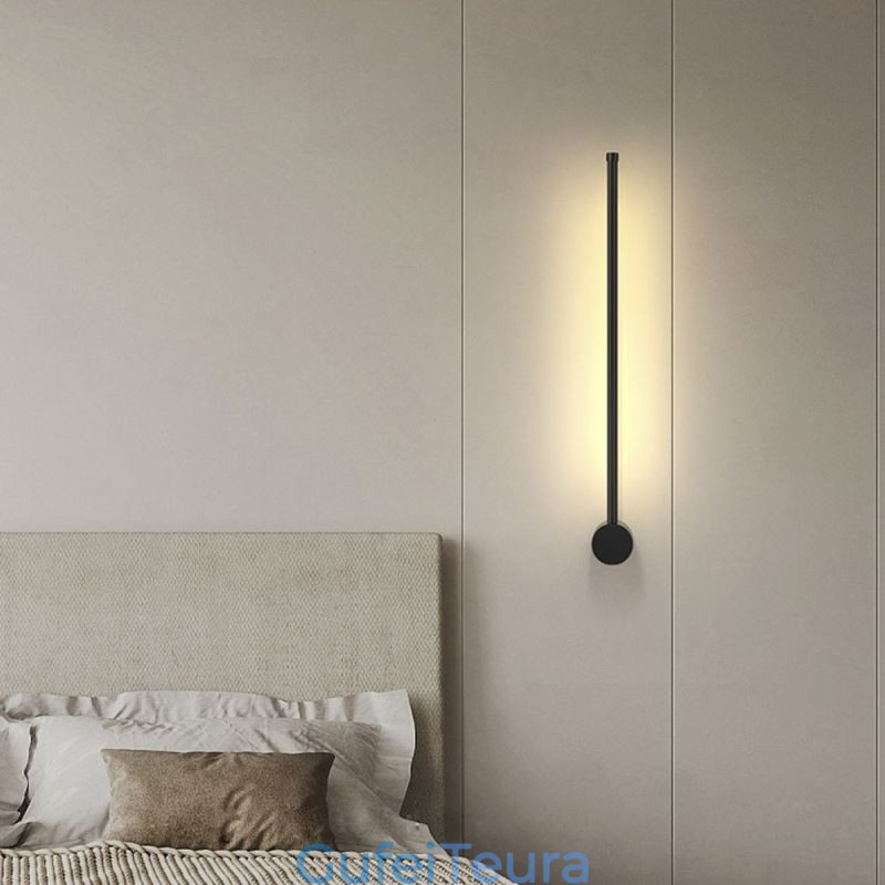 מנורת קיר מודרנית ארוכה מנורת עיצוב ליד המיטה
