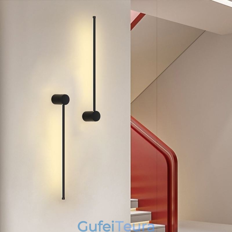 מנורת קיר מודרנית ארוכה מנורת עיצוב ליד המיטה