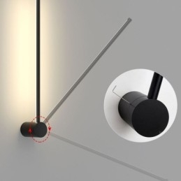 מנורת קיר מודרנית ארוכה מנורת עיצוב ליד המיטה