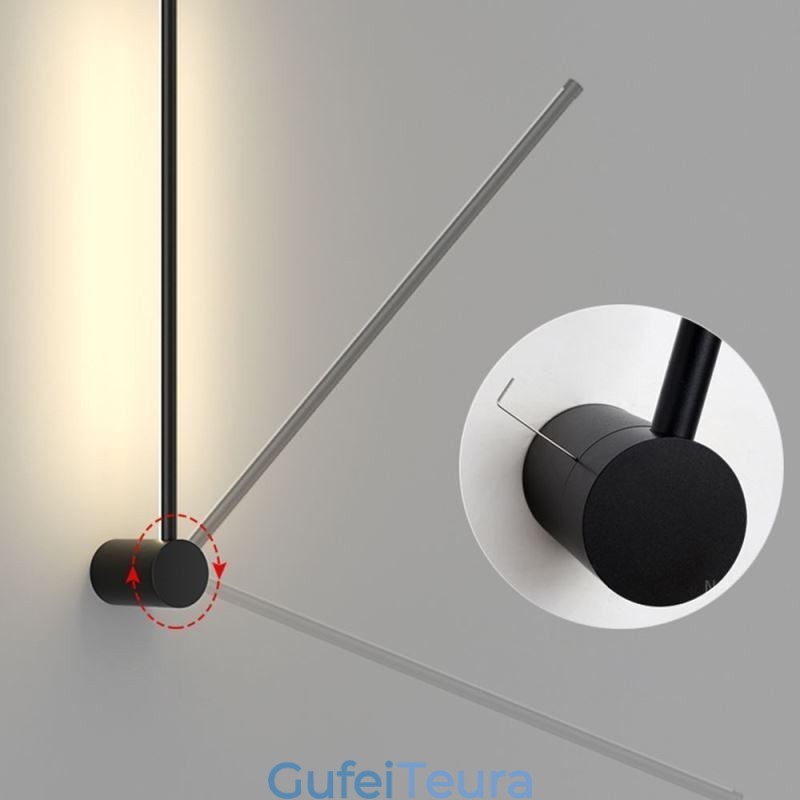 מנורת קיר מודרנית ארוכה מנורת עיצוב ליד המיטה