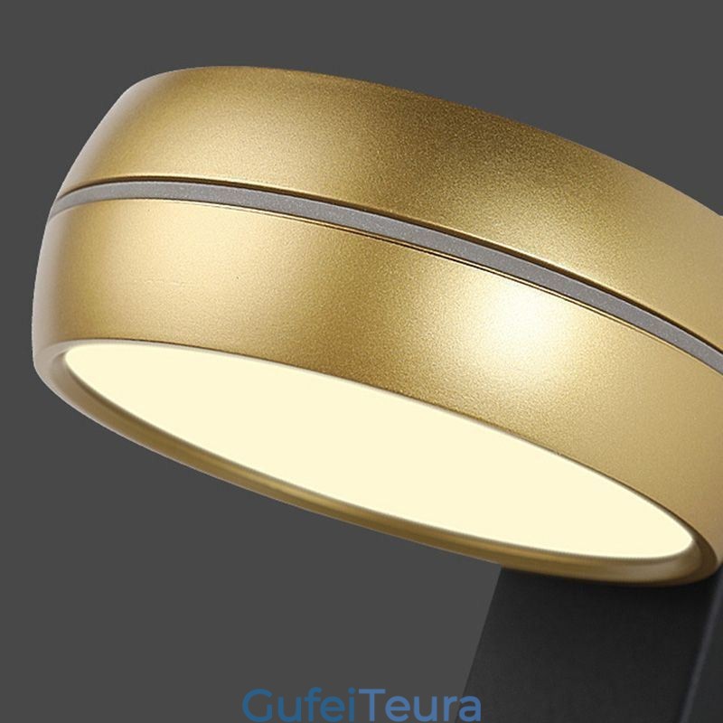 מנורת קיר מסתובבת מודרנית מינימליסטית אור פמוט