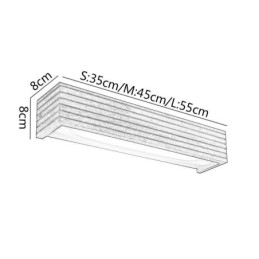 מנורות קיר מעץ בסגנון יפני מנורת חדר אמבטיה פמוט קיר לבית