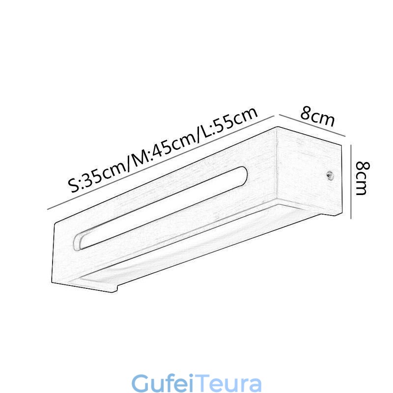 מנורת עץ קיר מודרנית אורות מעבר אורות נורדי קיר ליד המיטה