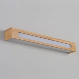 מנורת עץ קיר מודרנית אורות מעבר אורות נורדי קיר ליד המיטה