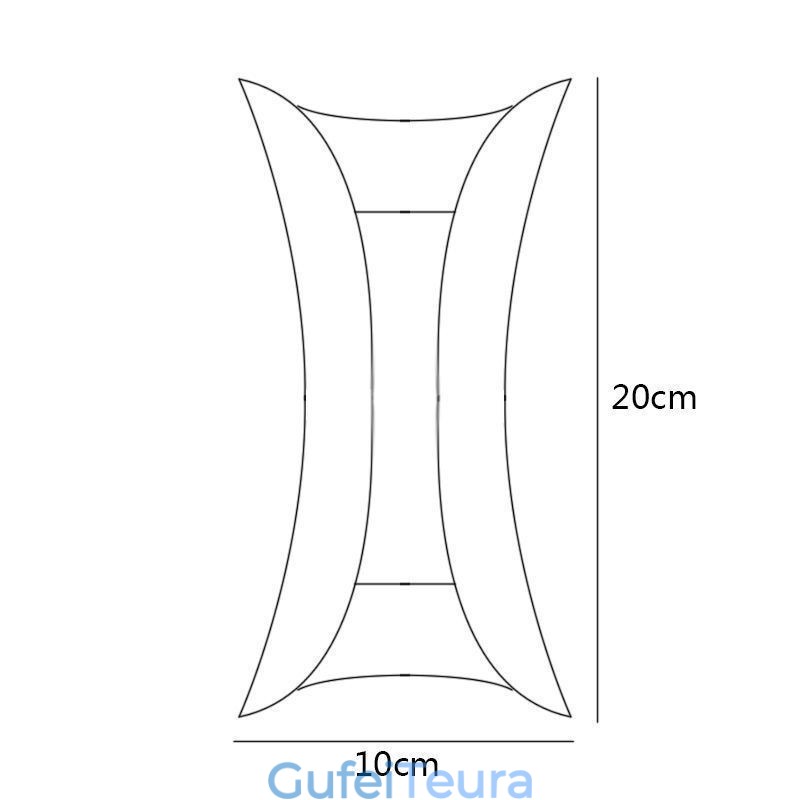 מנורת קיר מודרנית עמיד למים אור קיר חצר מרפסת מסדרון