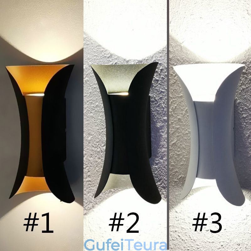 מנורת קיר מודרנית עמיד למים אור קיר חצר מרפסת מסדרון